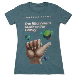 Hitchhiker's Guide to the Galaxy, out of print clothing L-1096-2T
