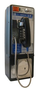 This is what a pay phone looks like.